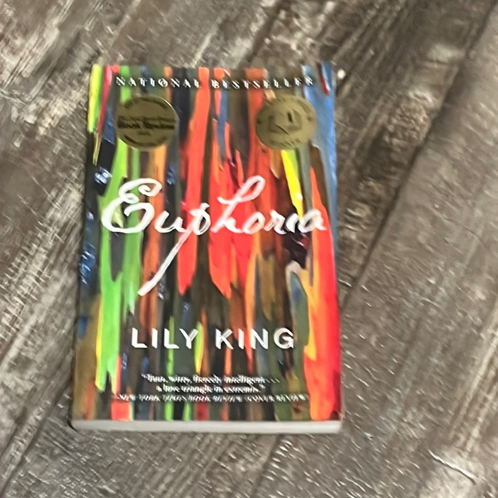 Euphoria by lily king paperback